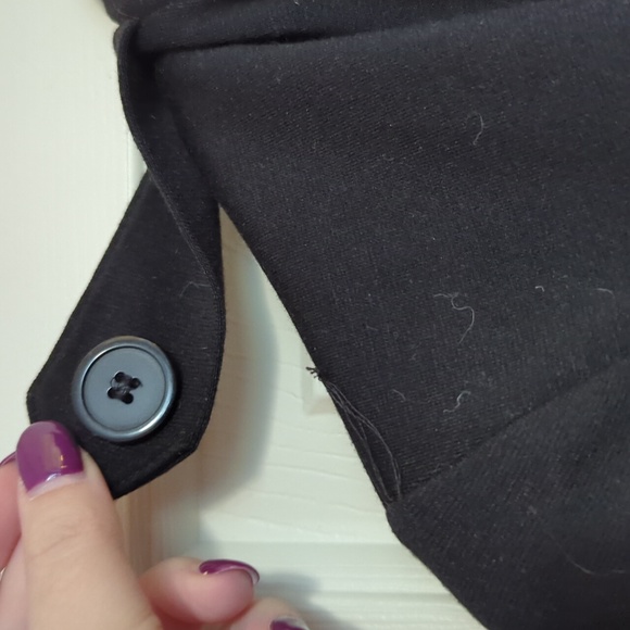 Apt 9 Black Military Blazer Jacket Size L - Picture 4 of 4